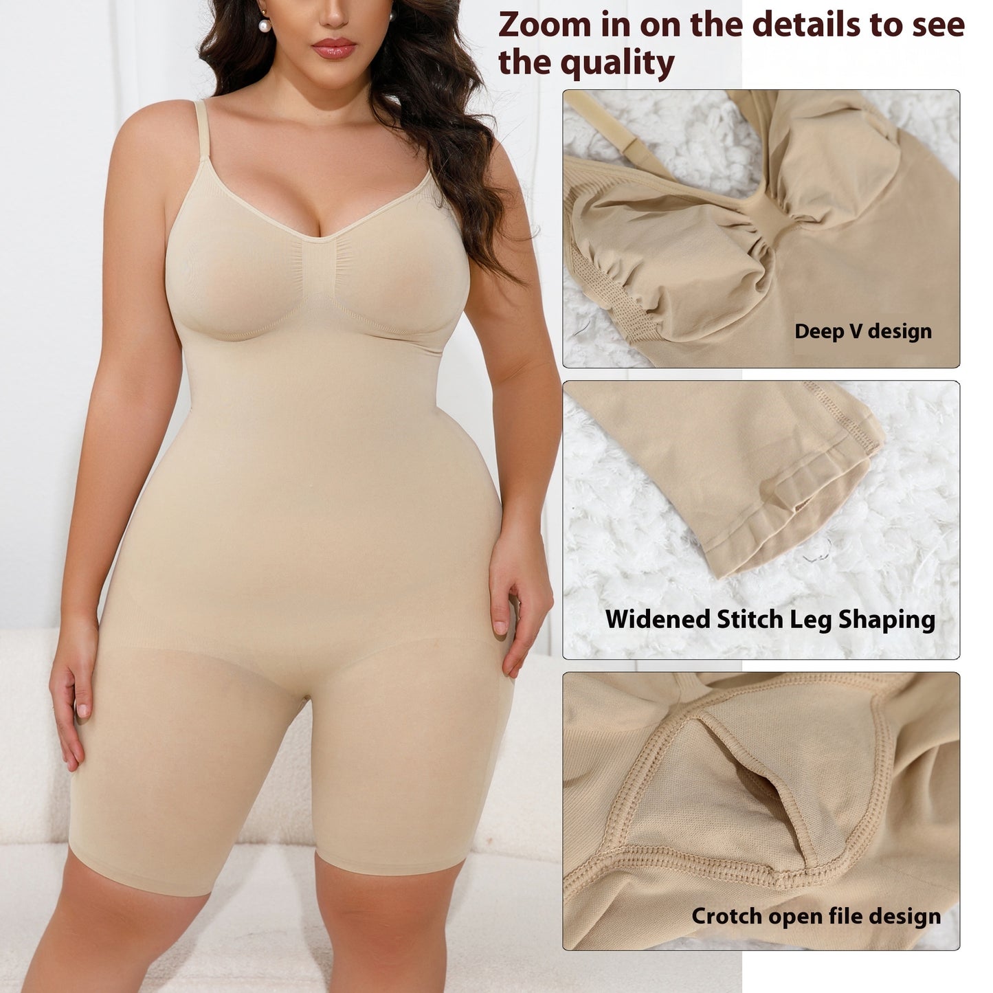 Shapewear With Integrated Hip Circumference
